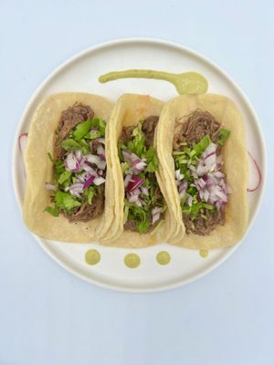BIRRIA TACOS 3PCS
