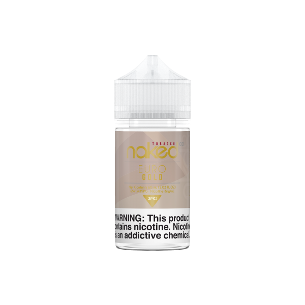 Naked 100 Tobacco Euro Gold 60ml