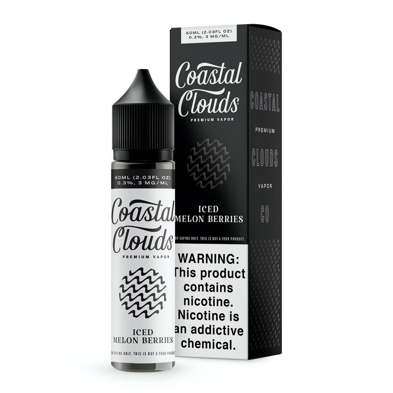 Coastal Clouds ICED Melon Berries 60ml