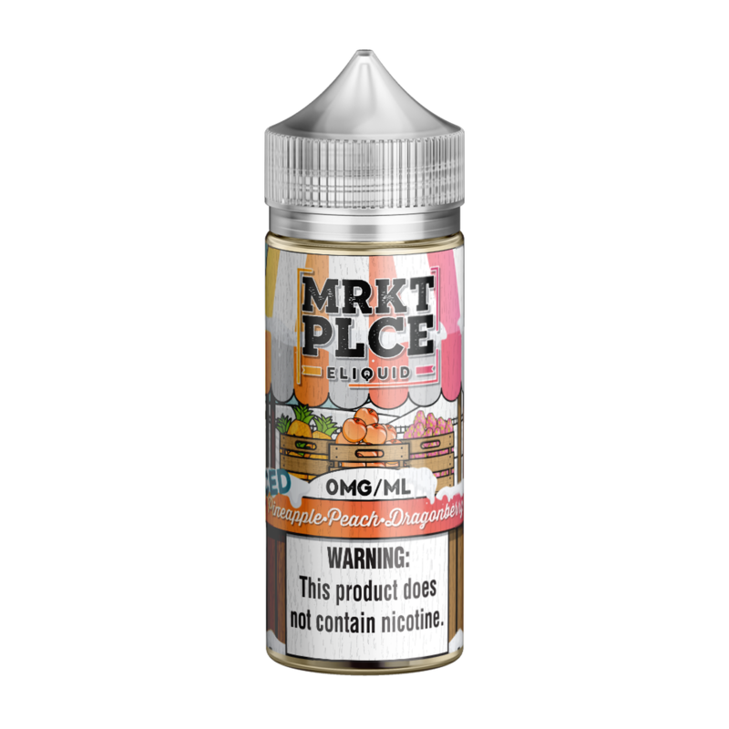 MRKT PLCE ICED Pineapple Peach Dragonberry 100ml