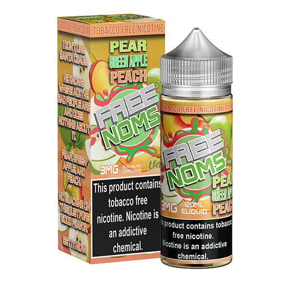 Nomenon FreeNoms Pear Green Apple Peach 120ml 