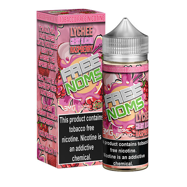 Nomenon FreeNoms Lychee Cherry Blossom Rasp 120ml 