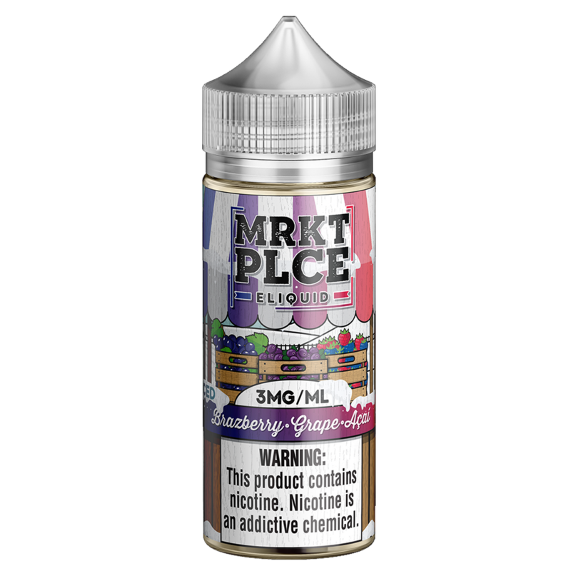 MRKT PLCE ICED Brazberry Grape Açai 100ml