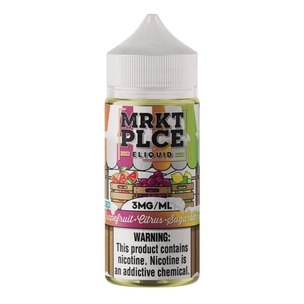 MRKT PLCE ICED Grapefruit Citrus Sugar  100ml