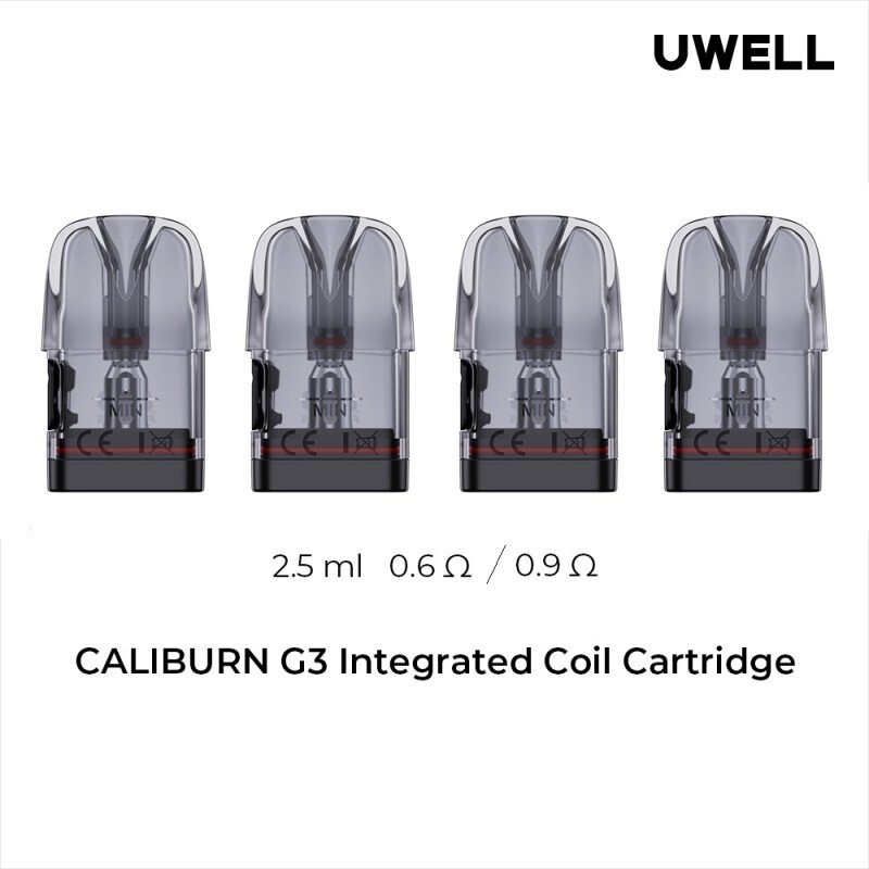 Caliburn G3 Refillable Pod 4pk