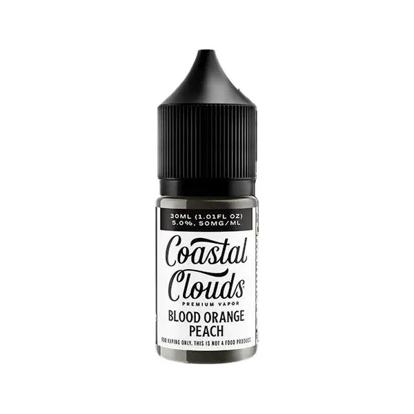 Coastal Clouds salts Blood Orange Peach 30ml
