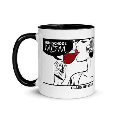 Homeschool MOM Fashionista Class of 2020 Mug 