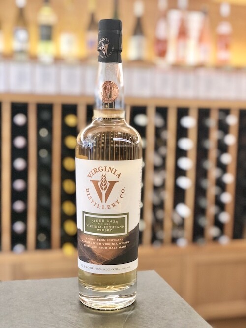 Cider Cask Finished Virginia Distillery Highland Whisky