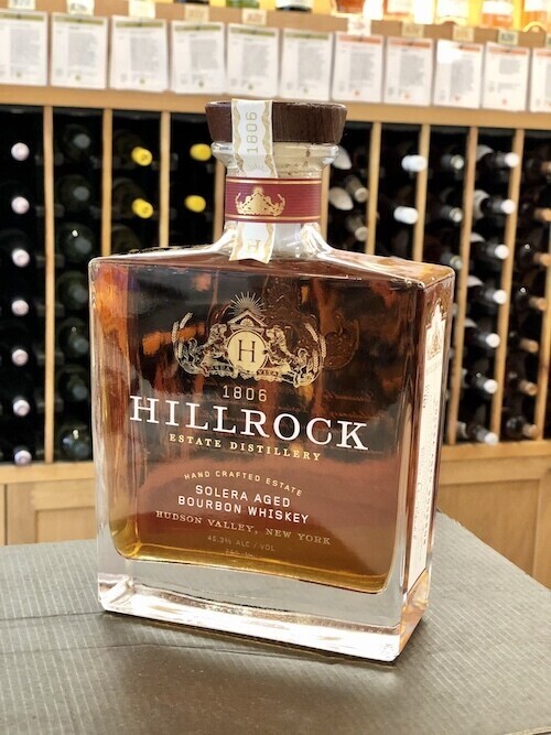 Hillrock Solera Aged Bourbon Whiskey 92.6 Proof
