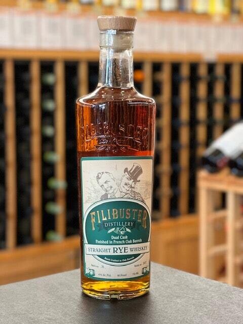 Filibuster, Dual Cask Finished Straight Rye Whisky