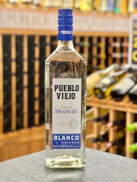 Pueblo Viejo Blanco Tequila 1L