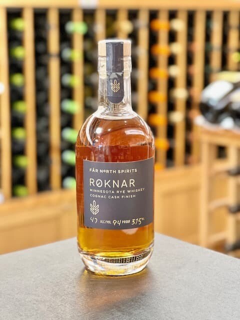 Far North Spirits, Roknar Minnesota Rye Whisky 375ml