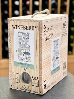 CaracTerre Blanc (Bordeaux Blanc Style) Bag-in-Box 3L SUSTAINABLE