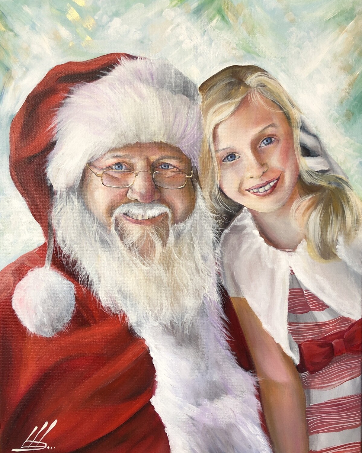 16&quot;X20&quot; Painted Portrait Commission