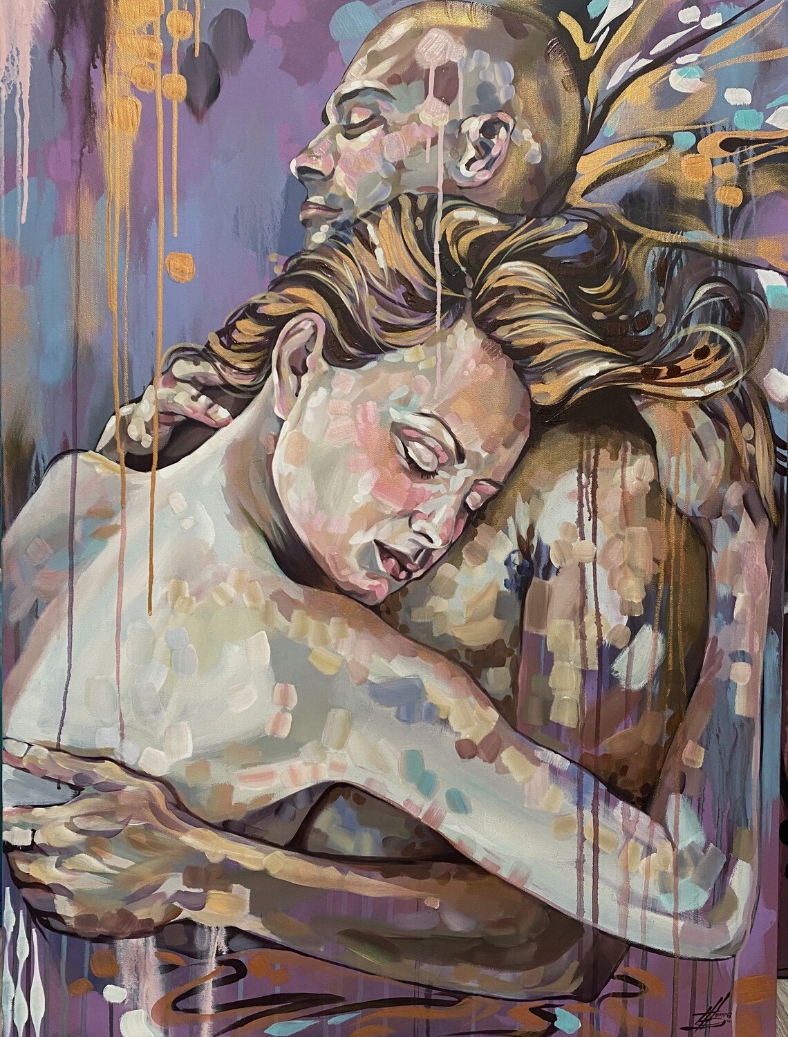 Gentle Embrace ORIGINAL PAINTING
