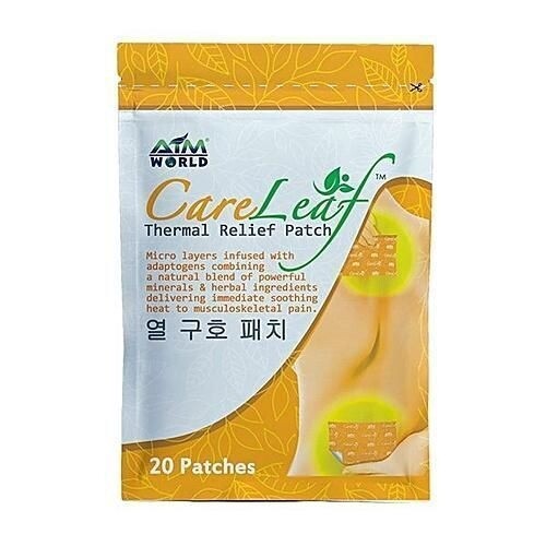 Alliance In Motion Global (3 Packs) CARELEAF THERMAL RELIEF X8 PATCHES = 24 PATCHES