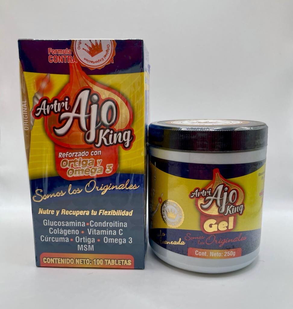 Arthri ajo king 100 Tabs+ Gel Pain Relief