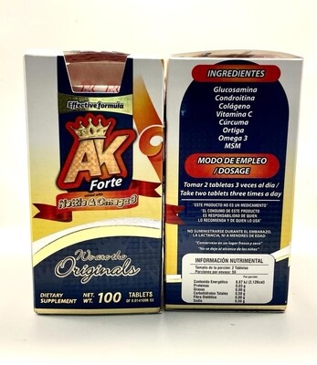 Ak forte  suplemento natural coenzima q10