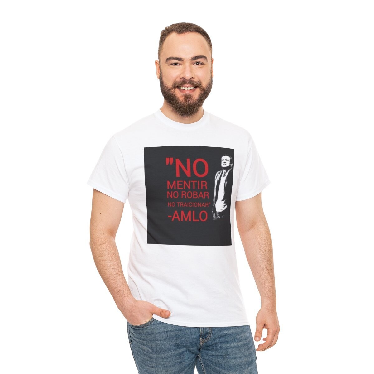 Amlo camiseta shirt morena che zapata