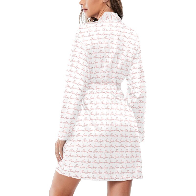 Signature Alona Leoine Satin Robe