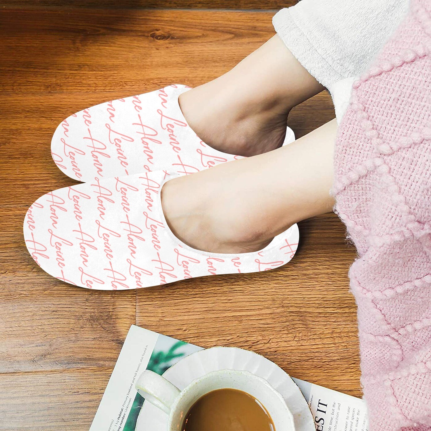 Signature Non-Slip Cotton Slippers