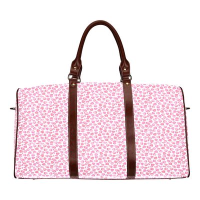 Pink Cheetah | Small Waterproof Travel Bag