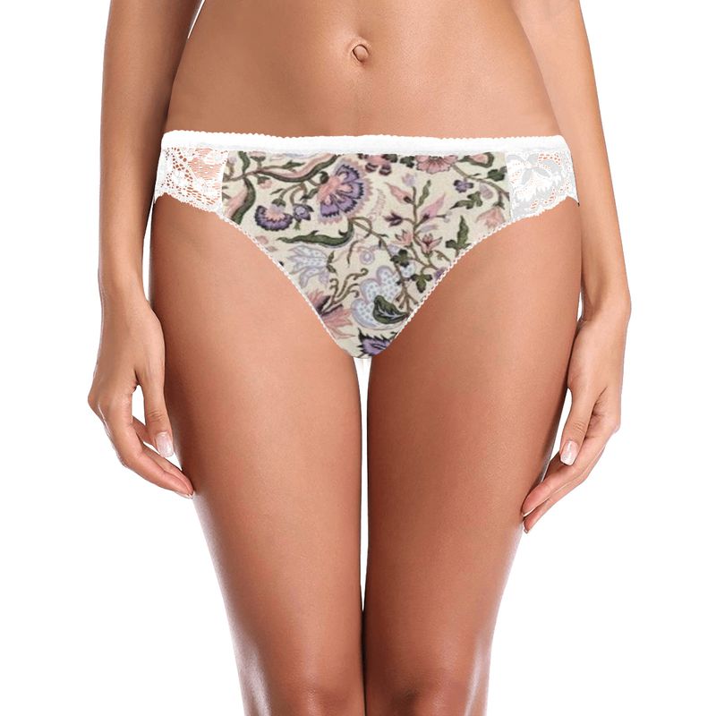 Floral Women's Lace Panty