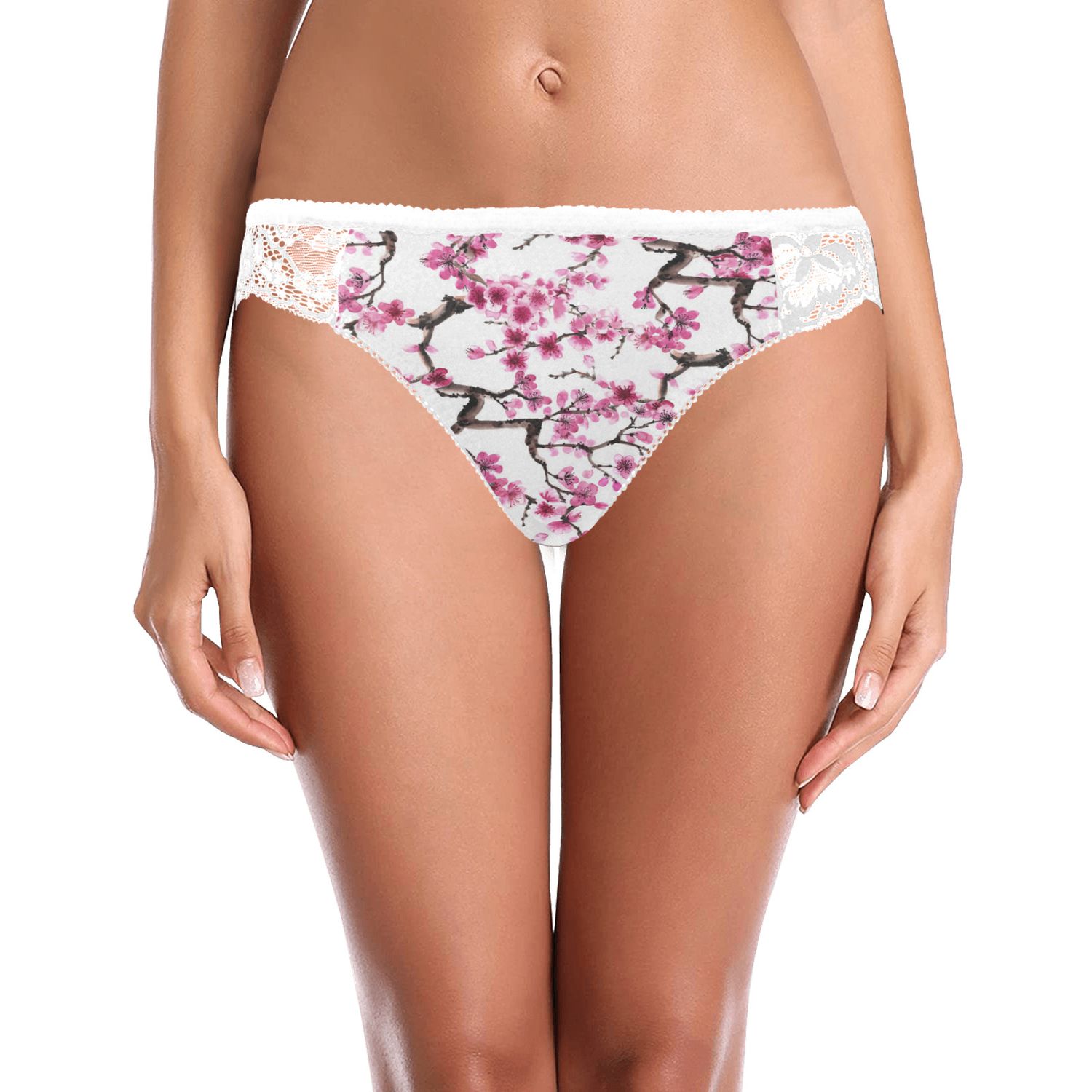 Dark Pink Seamless pattern with Sakura.