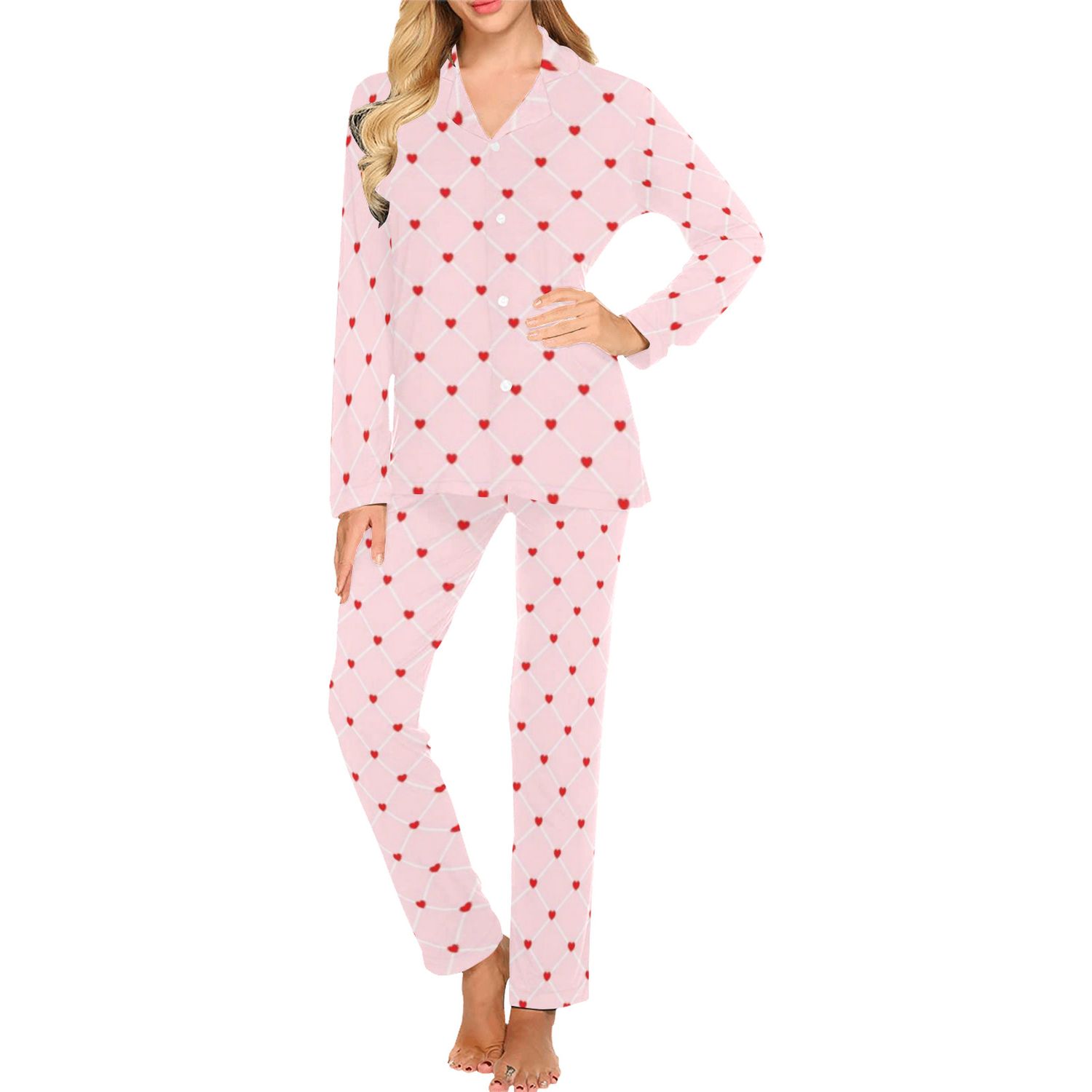 I Love You Alot | Long Pajama Set I Love You Alot | Long Pajama Set