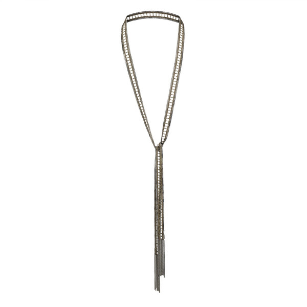 White Bronze Ladder Necklace White Bronze Ladder Necklace