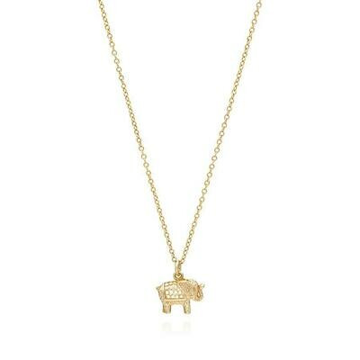 1209N Gold Small Elephant, Anna Beck 1209N Gold Small Elephant, Anna Beck