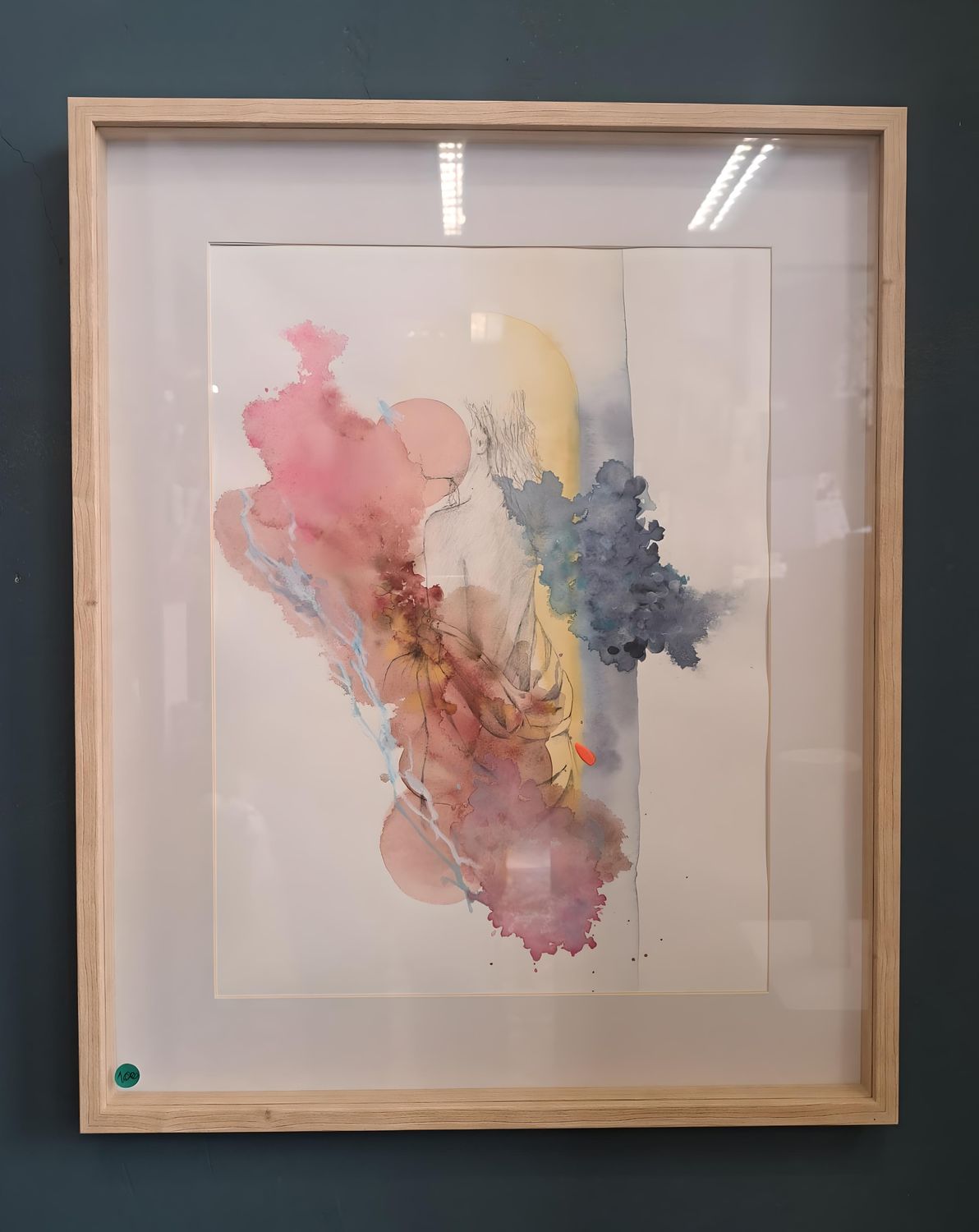 Cadre - Marie Delsaux -aquarelle