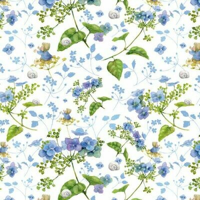 Hortensientraum blau