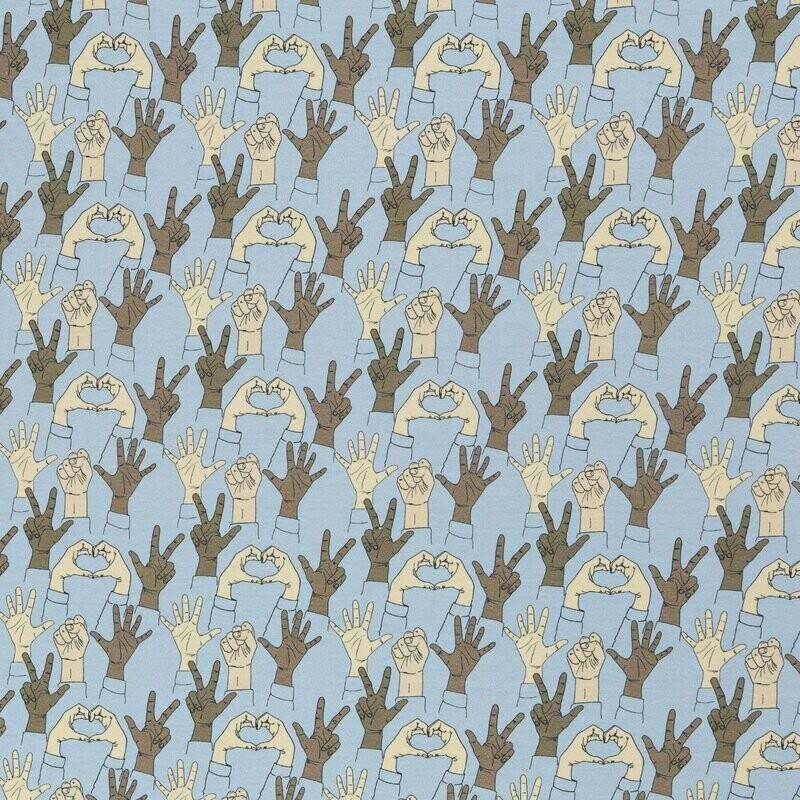 Baumwolljersey Party on by Cherry Picking Baumwolljersey Party on by Cherry Picking