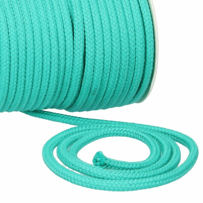 Kordel 6 mm türkisgrün Kordel 6 mm türkisgrün