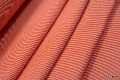 Bündchen Ringel rot/ weiß