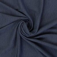 Merino Strick jeansblau Merino Strick jeansblau