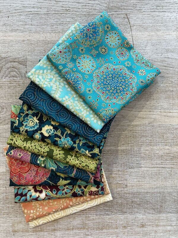 Patchworkstoff Fabric Bundle Fat Quarter