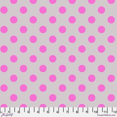 Patchworkstoff Tula Pink True Colors Neon Pom Pom - Mystic