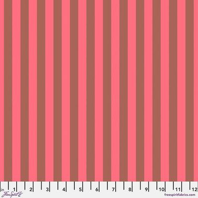 Patchworkstoff Tula Pink True Colors Neon Tent Stripe - Nova Patchworkstoff Tula Pink True Colors Neon Tent Stripe - Nova