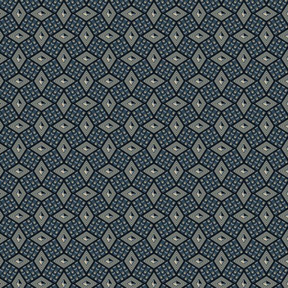 Patchworkstoff Starfall Diamond Blau