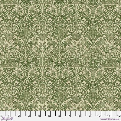 Patchworkstoff William Morris The Cotswold Holiday Collection Medium Bluebell Green Patchworkstoff William Morris The Cotswold Holiday Collection Medium Bluebell Green