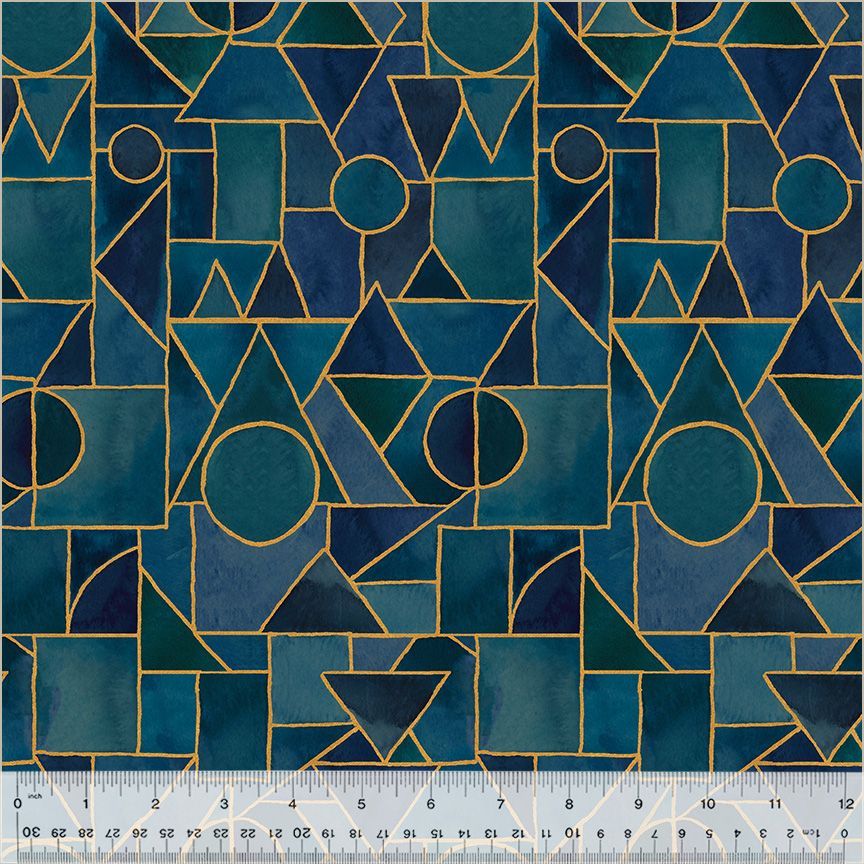 Patchworkstoff Ebb&Flow Sea Glass Marine
