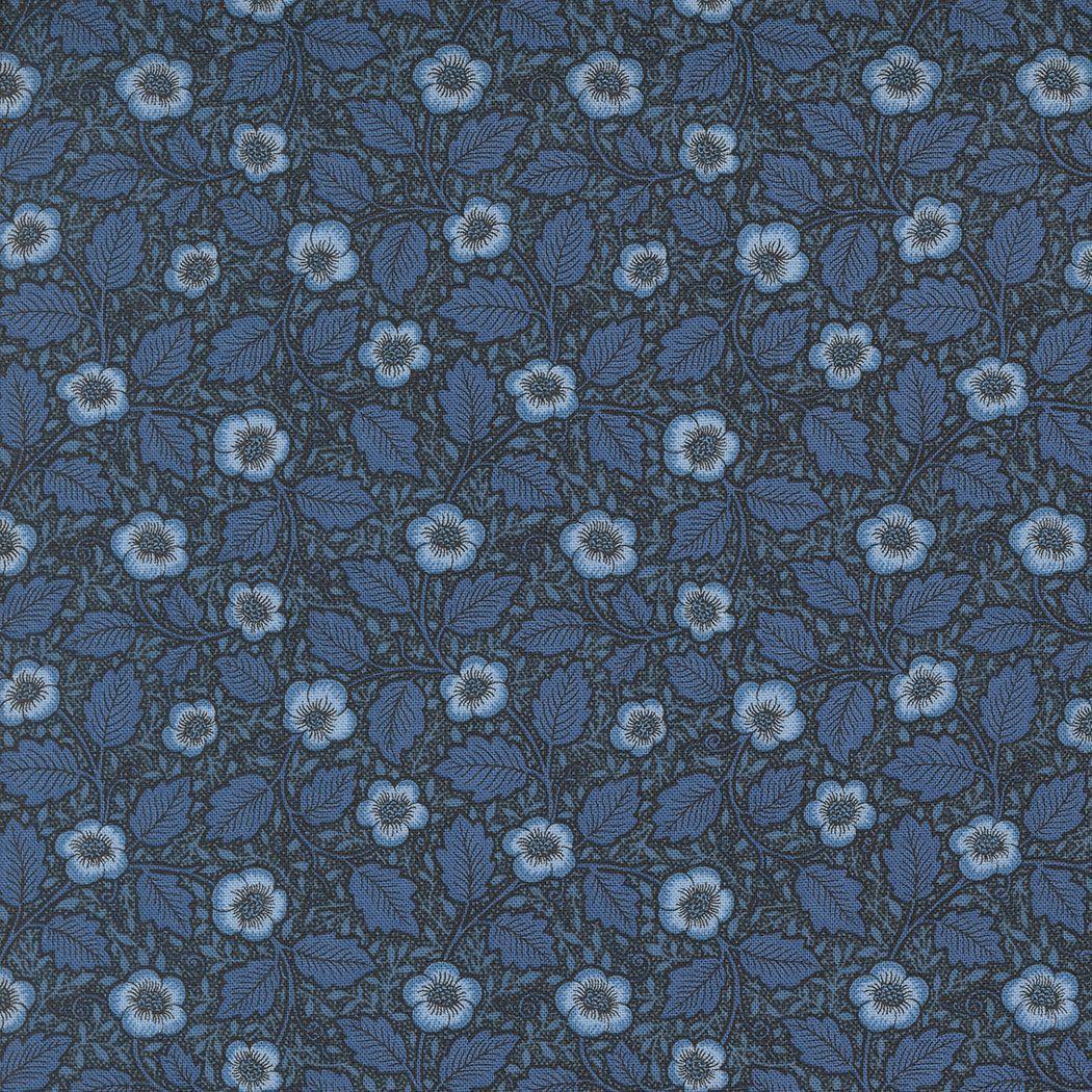 Patchworkstoff William Morris Morris Manor Antipodes Florals Twilight