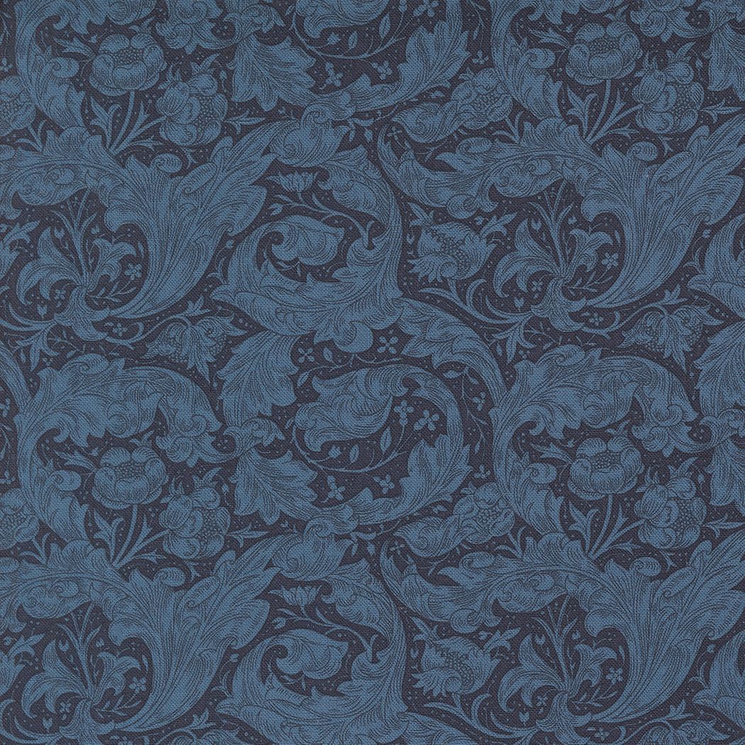 Patchworkstoff William Morris Morris Manor Bacherlors Button Blenders Twilight