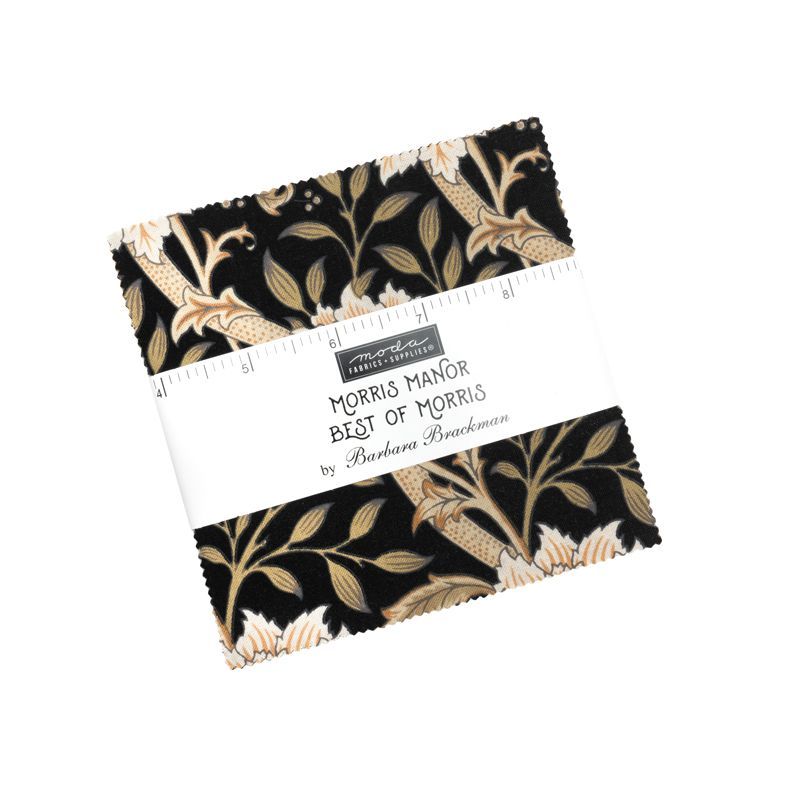 Charm Pack William Morris Barbara Brackman Morris Manor 5''