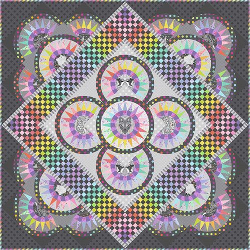 Vororder Vibrant Night Quilt Kit Vororder Vibrant Night Quilt Kit