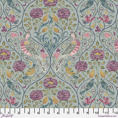 Patchworkstoff William Morris Red House Seasons Slate Patchworkstoff William Morris Red House Seasons Slate