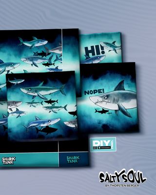 Preorder Panel Kissen Thorsten Berger Hai