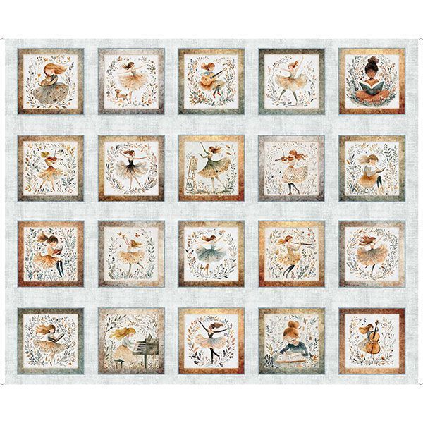 Panel Patchwork Sugar, Spice, Everything Nice Panel Patchwork Sugar, Spice, Everything Nice